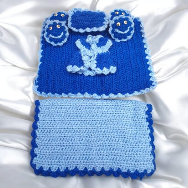 Woolen Bistar/Bedding set with Gown for God Idols - Image 4