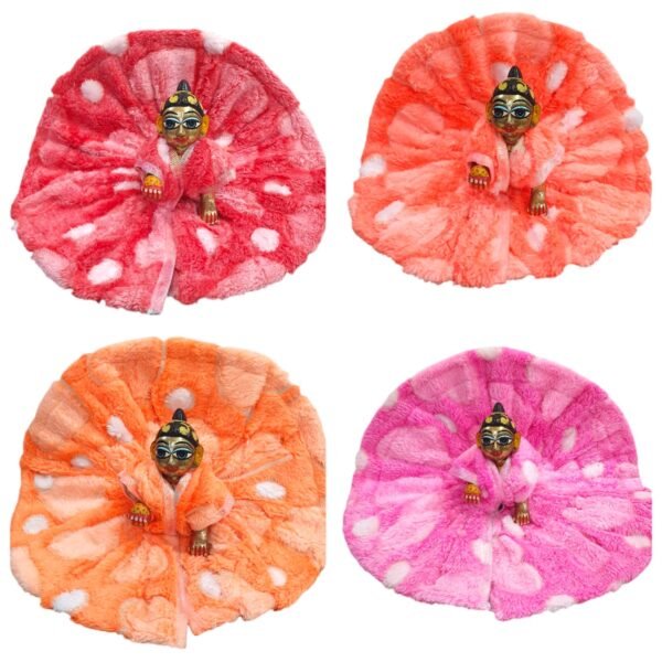 Stall Fabric cozy winter poshak for God Idols