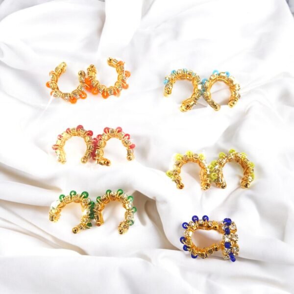 Beautiful Nag & colored moti Kangan Suitable for Sizes 0,1,2,3no. God idol
