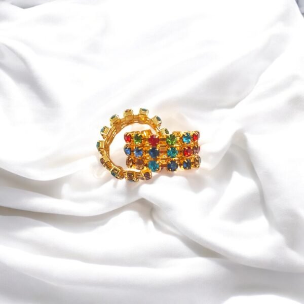 Multi Color Nag Kangan for God Idols - Suitable for 3,4,5,6no Gopal ji