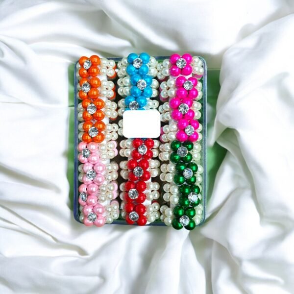Beautiful Flower moti Kangan Suitable for Sizes 4, 5, 6& 7 no. God idol
