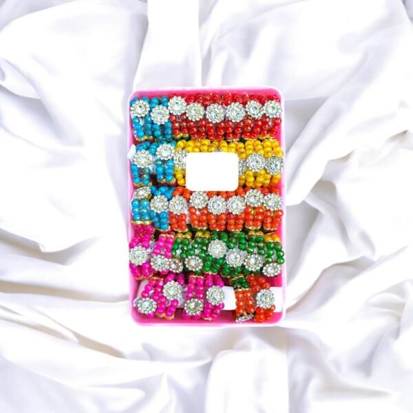Multi color moti kangan- 4,5,6,7no Gopal ji