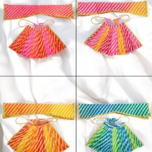 Kota Lehriya Lehnga Patka for God Idols