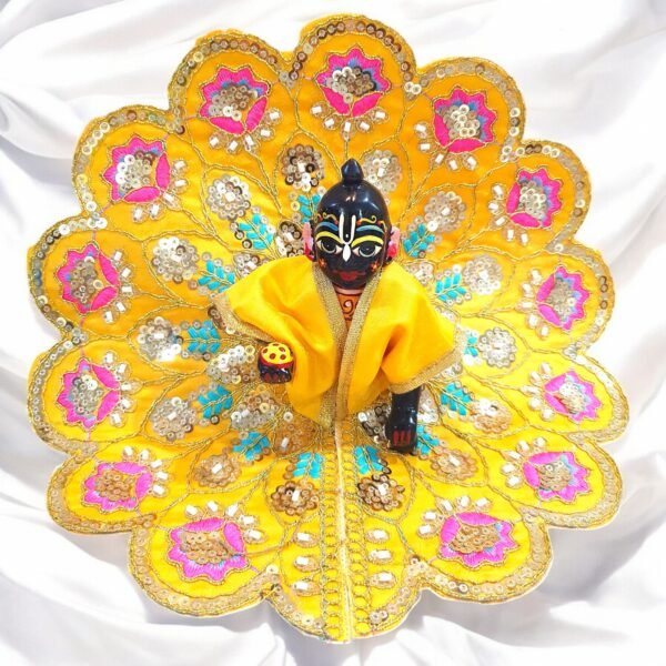 Fancy Handwork Poshak for God Idols