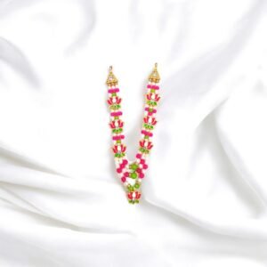 Long Lotus moti Mala- 5inch Length- ML-171