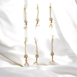 Maang Tikka 2Inch for Radha Rani, Laxmi Maa ,Durga Maa Idol- Stone Stylish Tikka