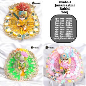 Combo 3- Janamashtmi, Rakhi ,Teej Festival Combo-2025