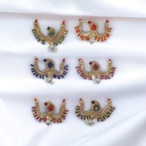 Chandrika 2inch for Radha Rani, Laxmi Maa ,Durga Maa Idol