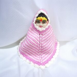 Woolen Ponchu- Punk/Green with hoodie for God Idols