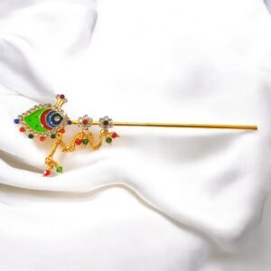 Mor Pankh Beautiful Bansuri/Flute Size : 7 Inch