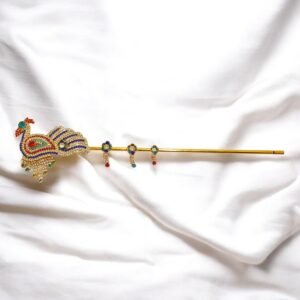 Peacock Big Bansuri/Flute Size : 10.5 Inch