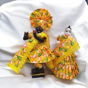 Beautiful Pichwai print – Radha Krishna Poshak