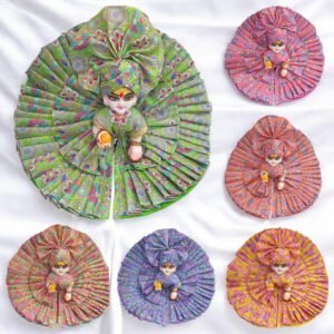 Beautiful Paisley print poshak with pagdi