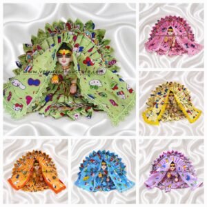 Cartoon Print Cotton Designer Poshak with Dupatta