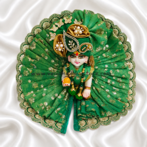 Green Shimmer designer Poshak with Pagdi Patka