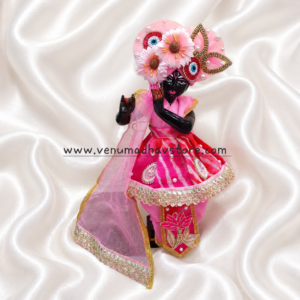 Light Pink Heavy designer Patka Style  Dhoti Patka